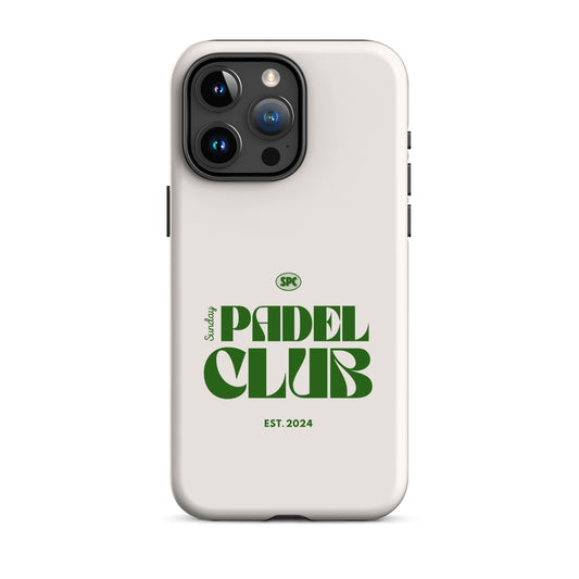 Padel Club Wavy Tough Case for iPhone®