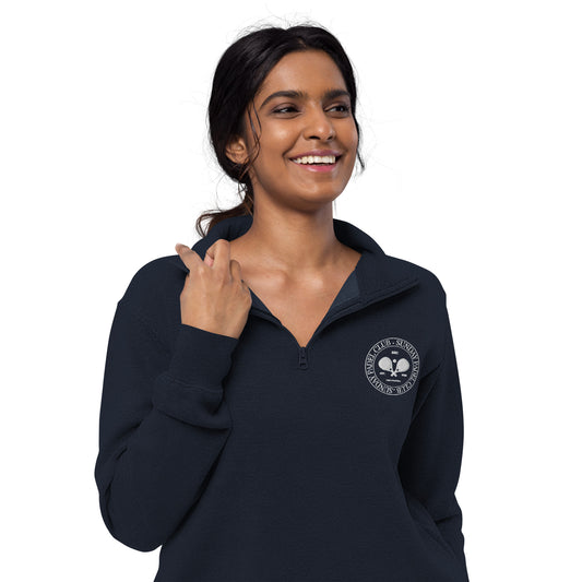 Padel Club Crest Fleece Pullover