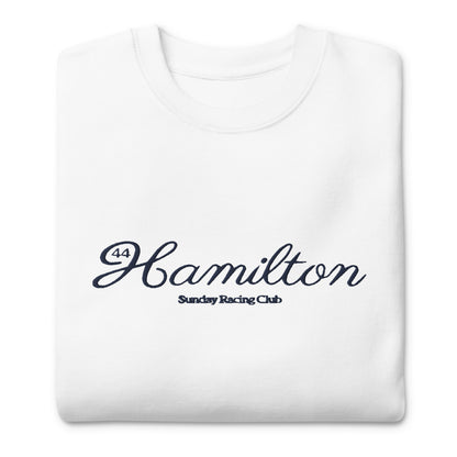 No. 44 Hamilton Script Embroidered Sweatshirt